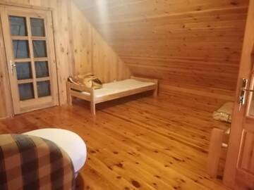 Фото номера Дом с 2 спальнями Дома для отпуска Domek na wsi nad jeziorem , prywatny staw г. Kamieńczyk Dezerta 15