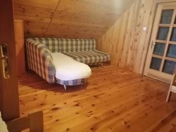 Фото номера Дом с 2 спальнями Дома для отпуска Domek na wsi nad jeziorem , prywatny staw г. Kamieńczyk Dezerta 9
